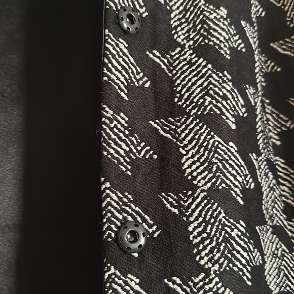 NWT! Alfani Prima houndstooth jacquard jacket. - Picture 9 of 9